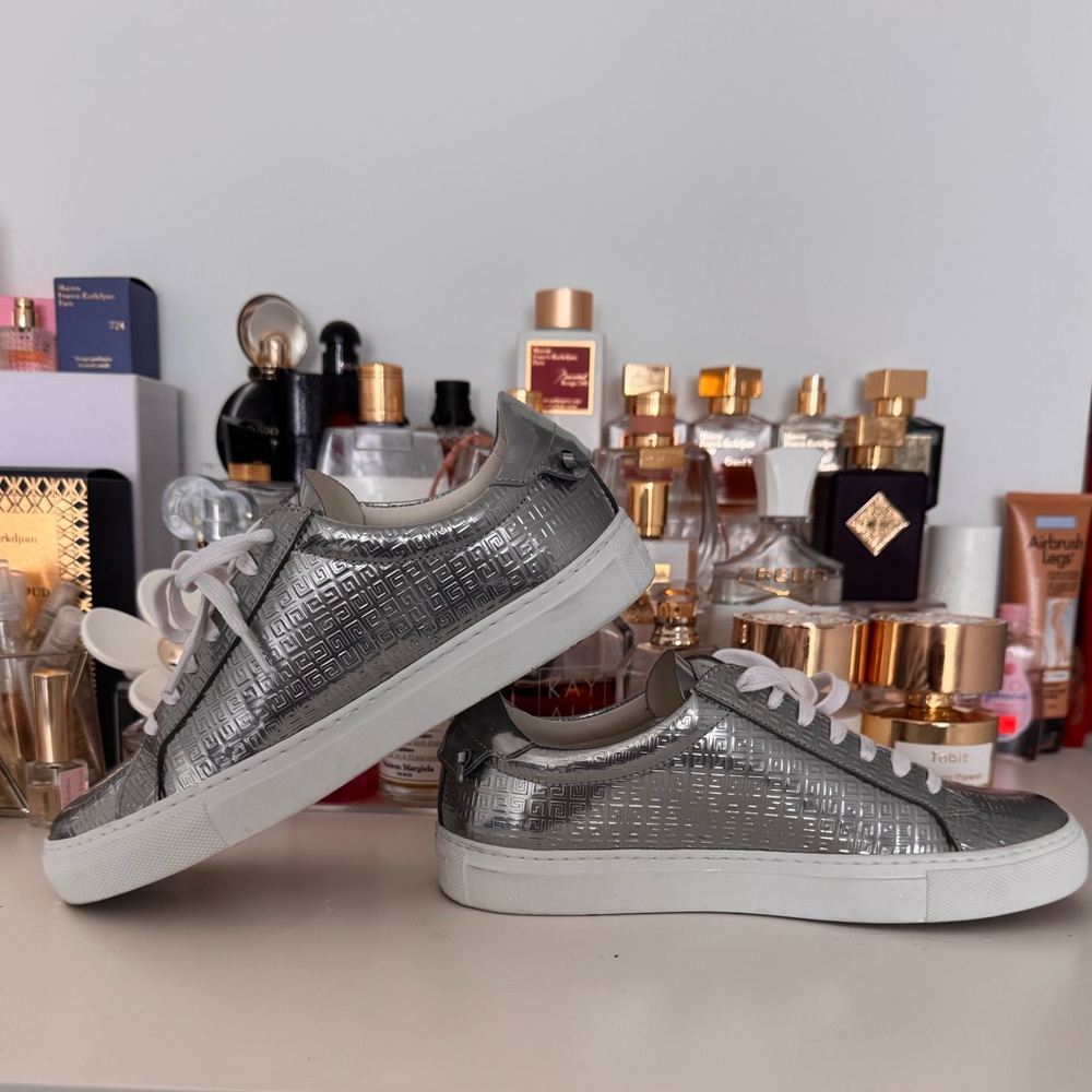 Givenchy Silver Sneakers